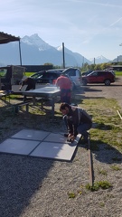 Le plateau de la nouvelle table