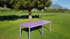 Une nouvelle table au couleur vive
