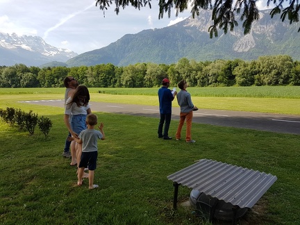 Emilien à l'entrainement
