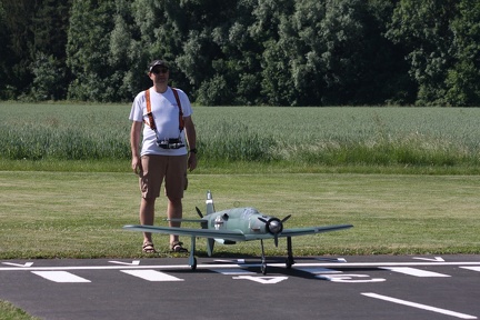 J-P avec son dornier