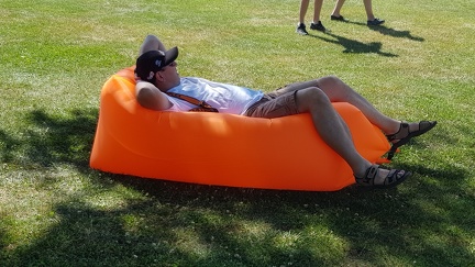 Le repos du Pilote