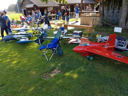 Team Gam Aigle à l'amicale de Romont 