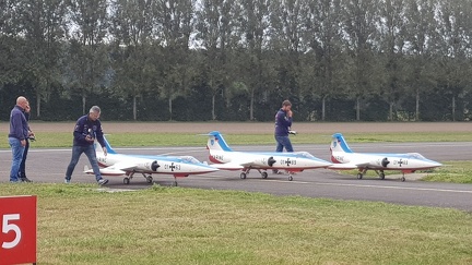 Partouille de 3 F104 Magnifique