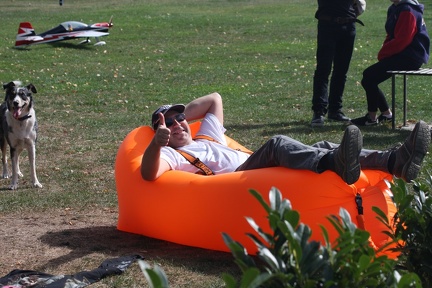 Le repos du pilote