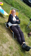 Une p'tite sieste au soleil 