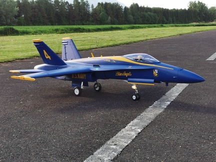 FA 18 des Blue Angel