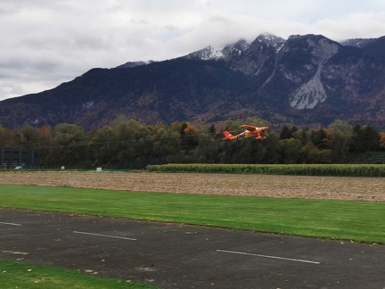 un planeur en panne....