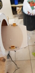 L'alimentation de la poste combustion et des leds